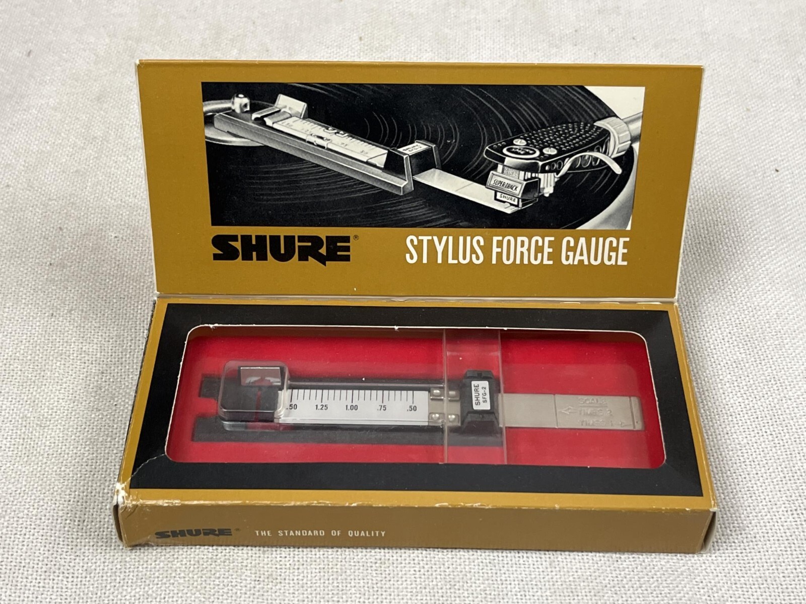 Shure SFG-2 Precision Stylus Force Gauge for Turntables