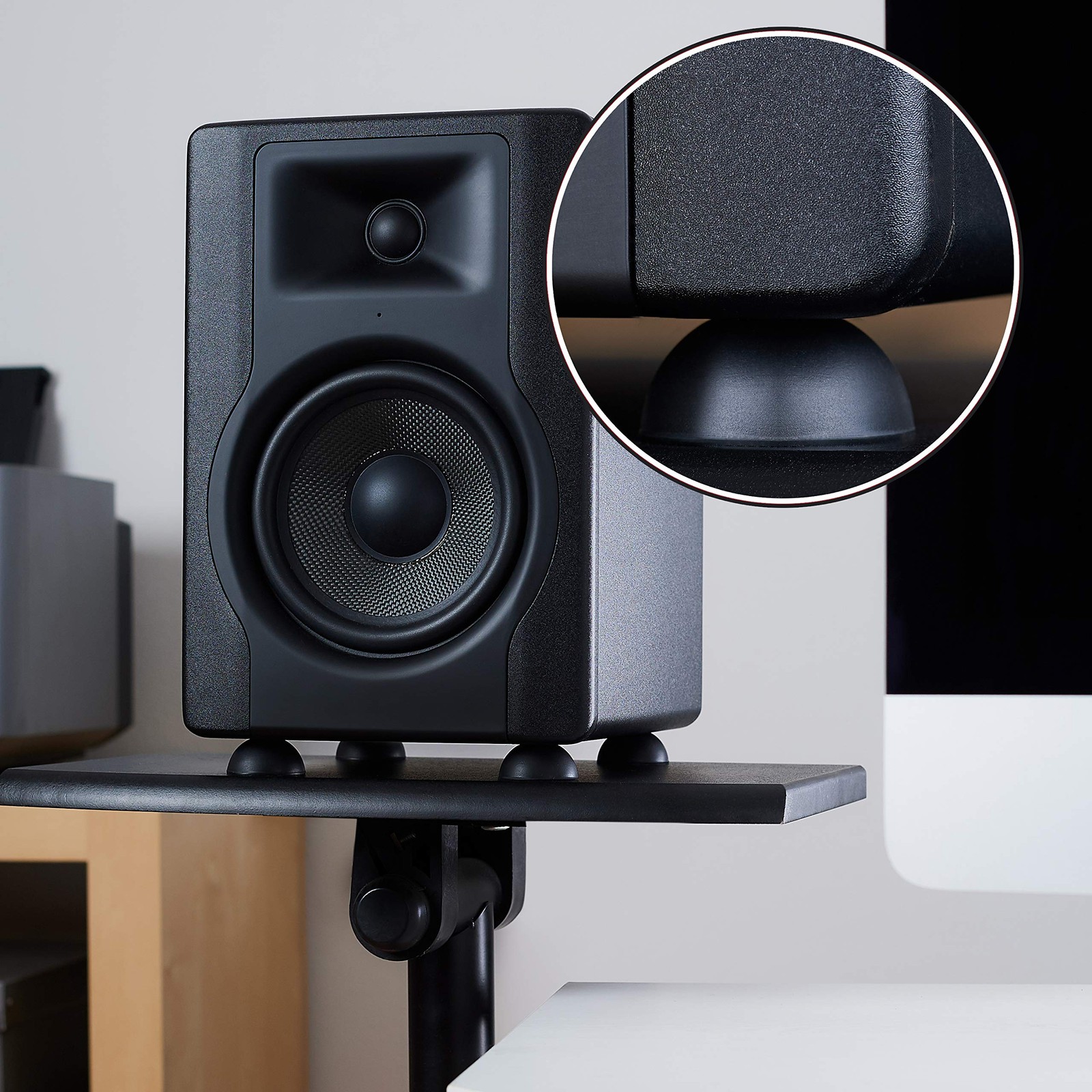 Subble 1.2 ” (8 Pack) Isolation Feet Suitable for 3” – 5” inch Speakers, T…