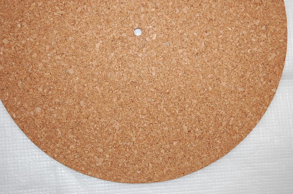 Unknown Used Cork-made Turntable Mat Turntable Parts from Japan