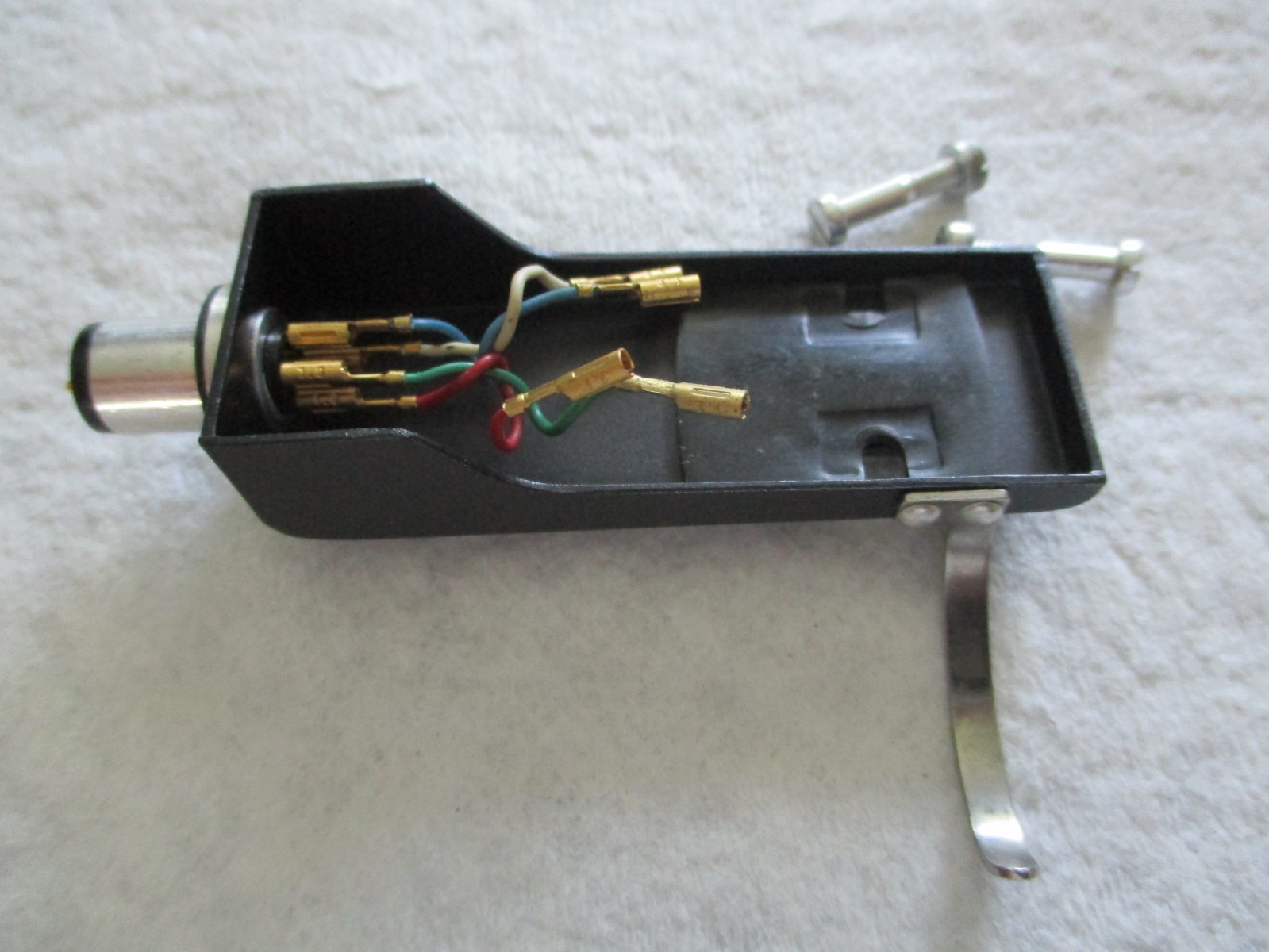 Denon PCL-3 used original headshell for phono cartridge tonearm turntable