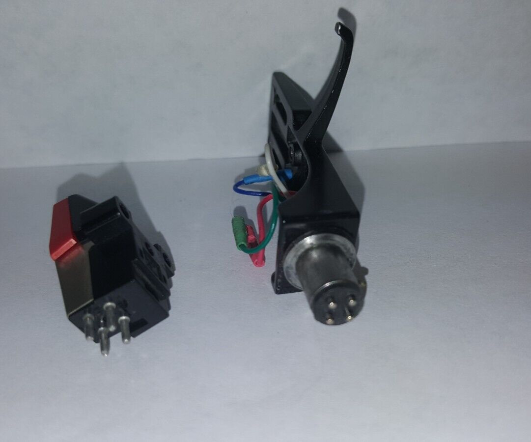 TESTED – Numark GT Sanyo MG-09 Phono cartridge w/ Technics Headshell – No Stylus