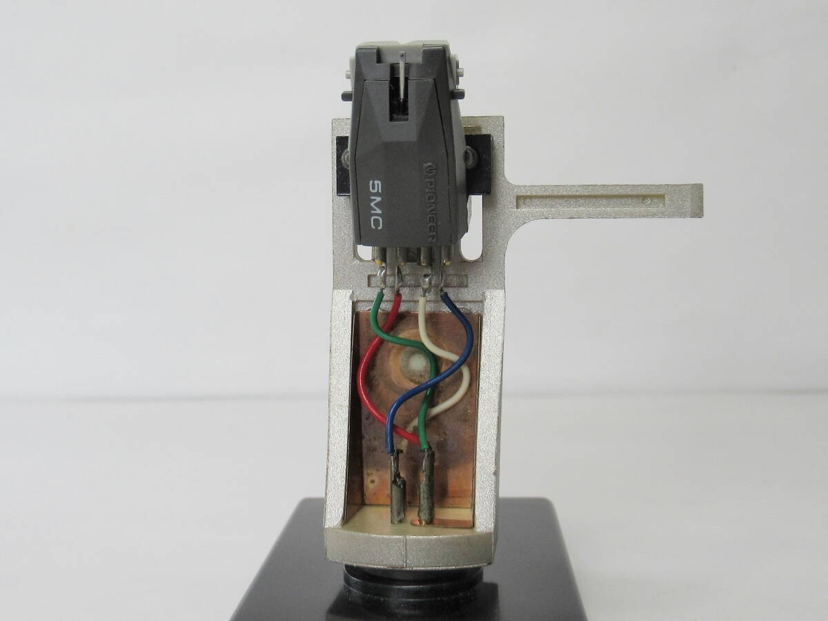PIONEER PC-5MC MC Cartridge w/ Headshell Tested Turntable Parts Japan MG01 0.5