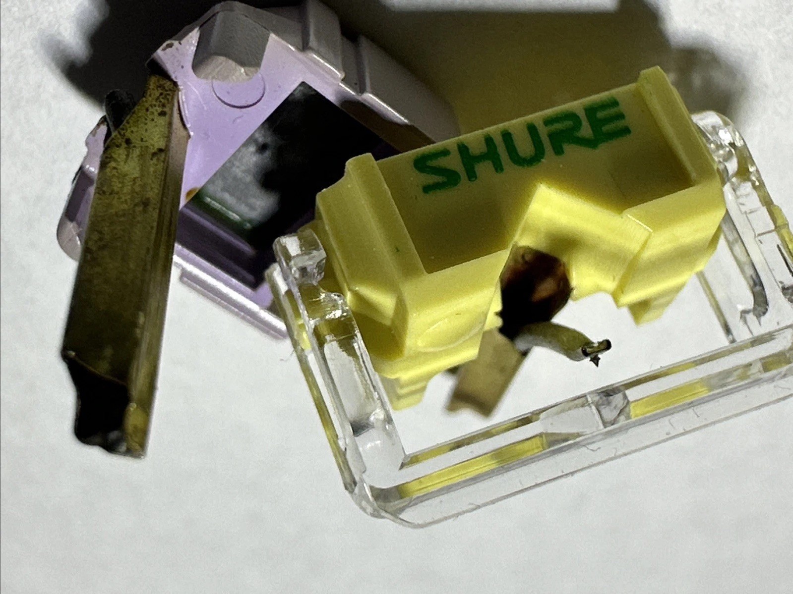 Genuine SHURE Stylus For Parts or Repair Lot Of 2