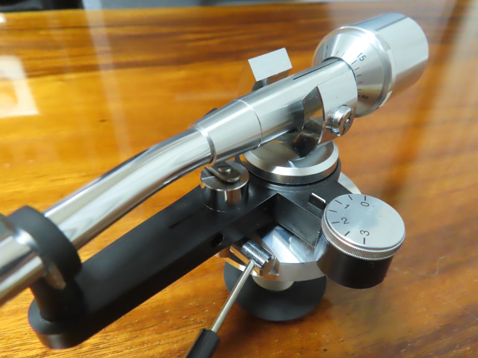 DENON DP-50M Tonearm with Phono Cable Tested Excellent condition Vintege Japan