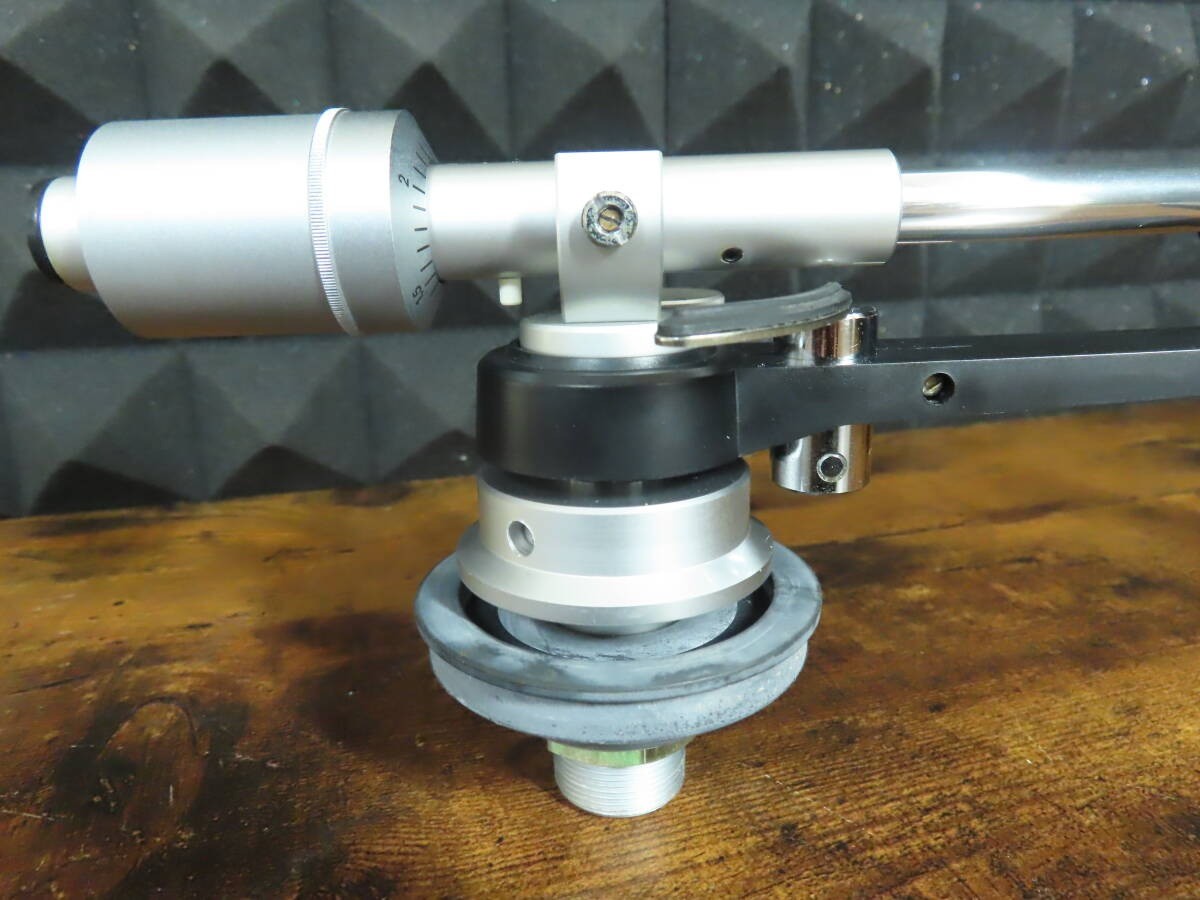 DENON DP-1700 Tonearm S-Shaped Static Balance Phono Arm w/ Cable Tested Working