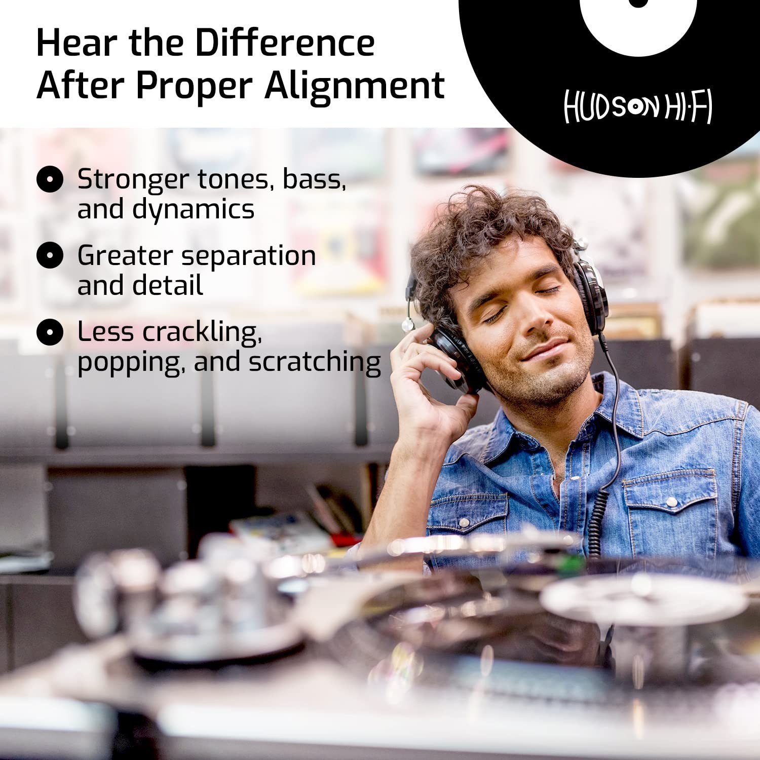Turntable Cartridge Stylus Alignment Protractor Tool – Stevenson for 1/2″ Cartri
