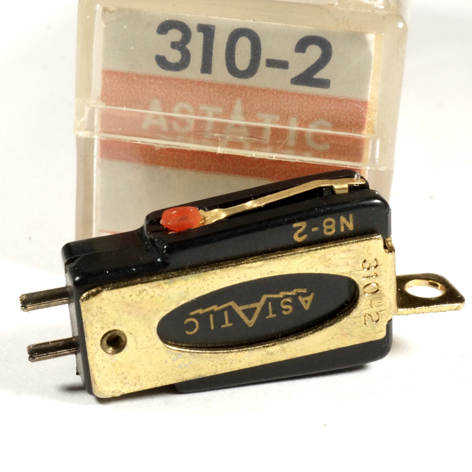 NOS Tested Astatic 310-2 Mono Cartridge & Needle EV 59 Jensen 9 F3B