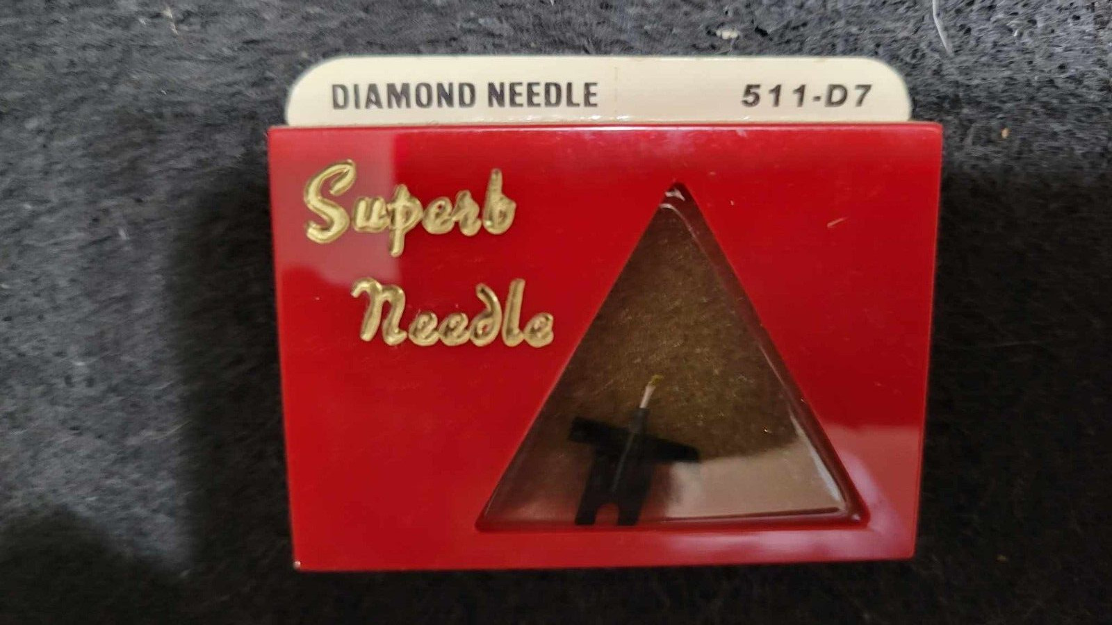 NOS Pfanstiehl 511-D7 Diamond Stylus Needle for GE Turntable