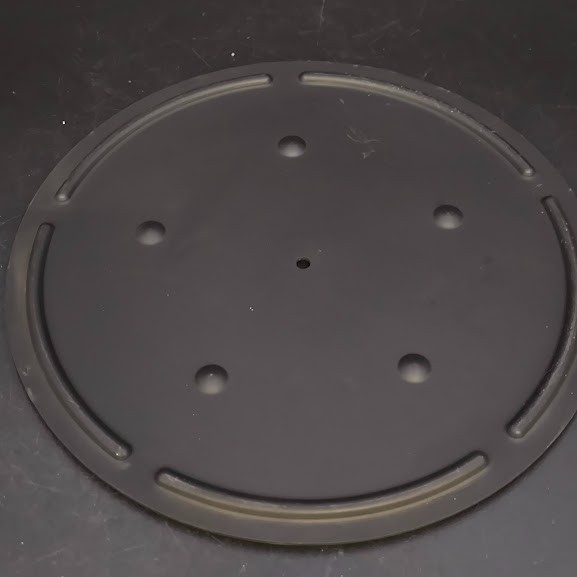 Braun PDS 550 Turntable Platter – Working