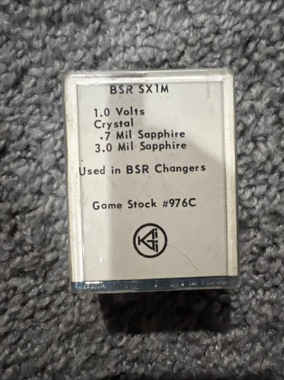 BSR SX1M Stereo #976c Dual Sapphire