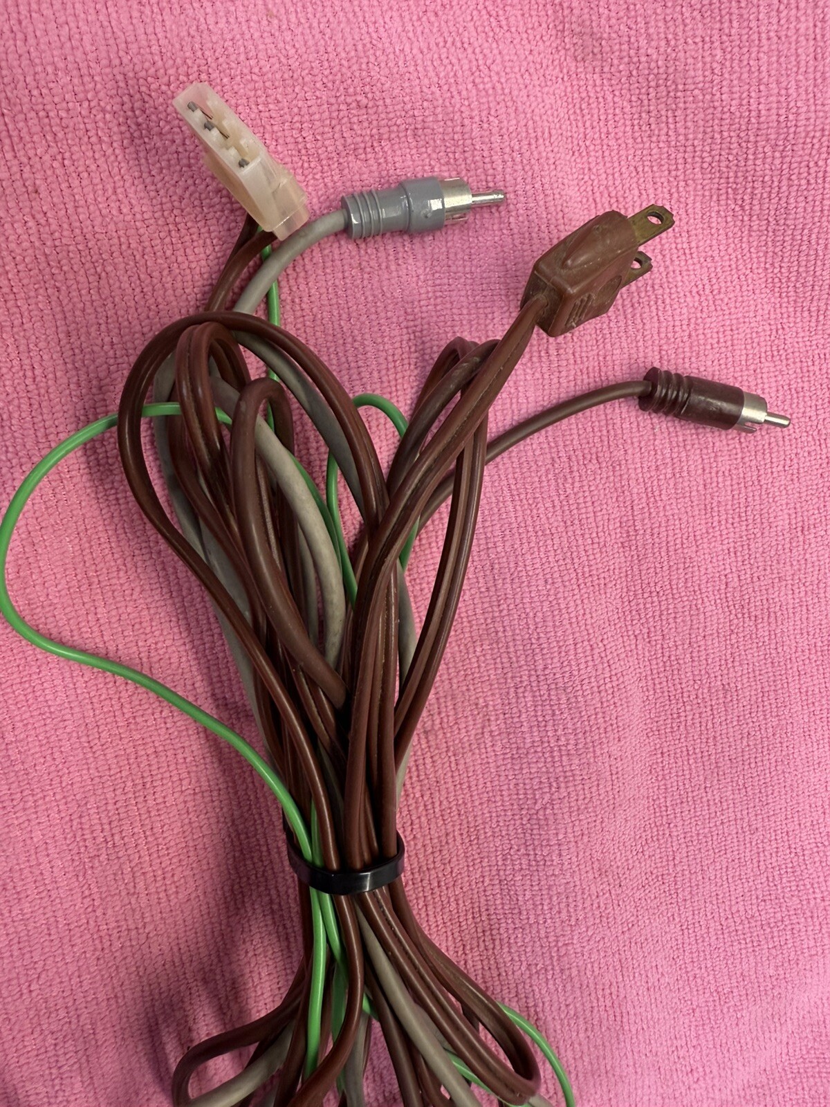 OEM Garrard Power Audio Ground Cables For Synchro Lab 95B & Others MINT WORK 🔥