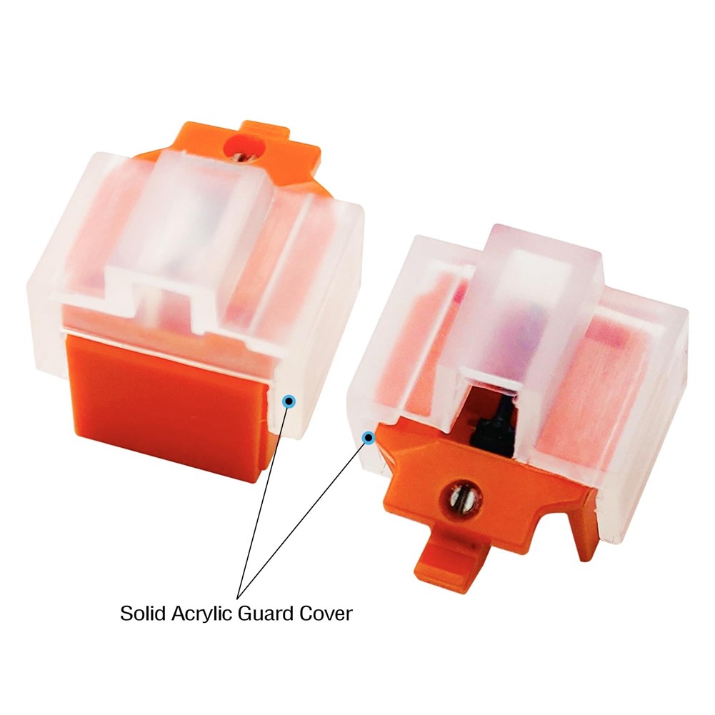 2PCS Record Player Needles with Brush Replacement for ATN3600 ATN91 -PL506655