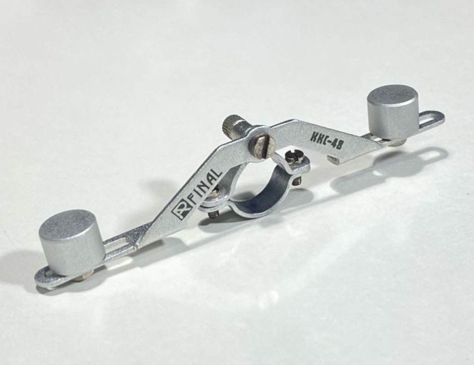 Final Audio Research KKC-48 Tonearm Lateral Balancer Silver Made in Japan