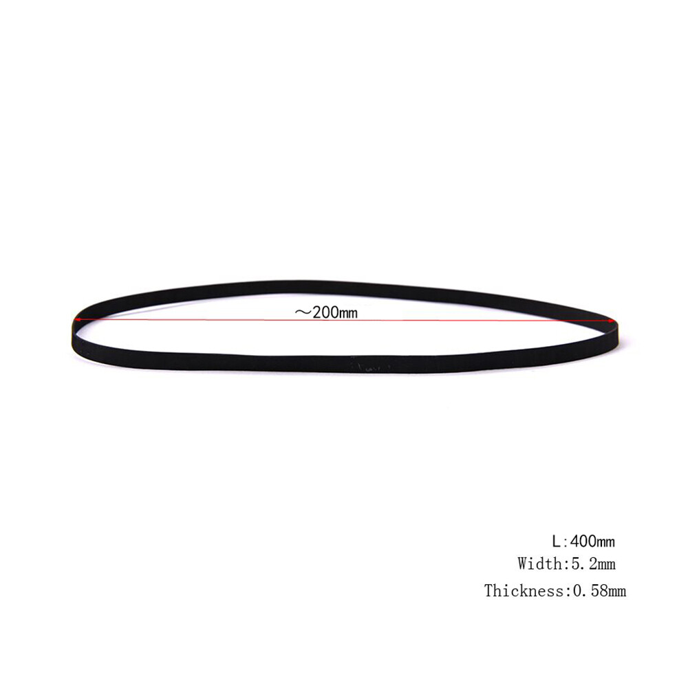 Rubber Turntable Belt Replacement for Retro Phonograph Record Player C9I9