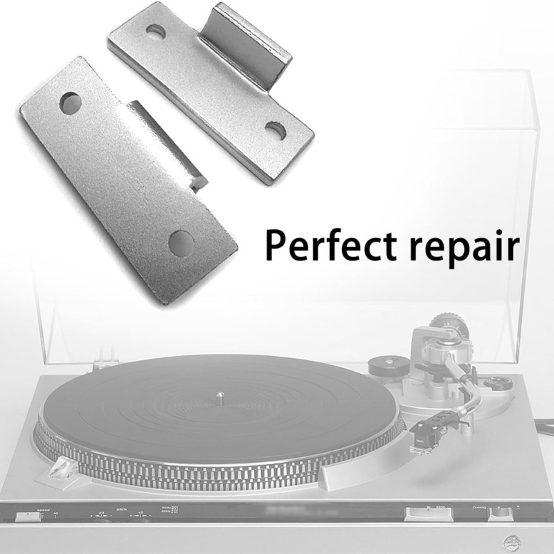 Repair Hinge Kits Repair Tabs Hinge Brackets Turntable Dust Cover for Technics