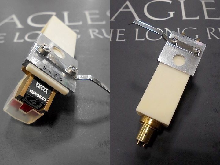 EXCEL ES-70EX4 Stereo MM Moving Magnet Cartridge Phono Pick-up w/ SAEC ULS-3X