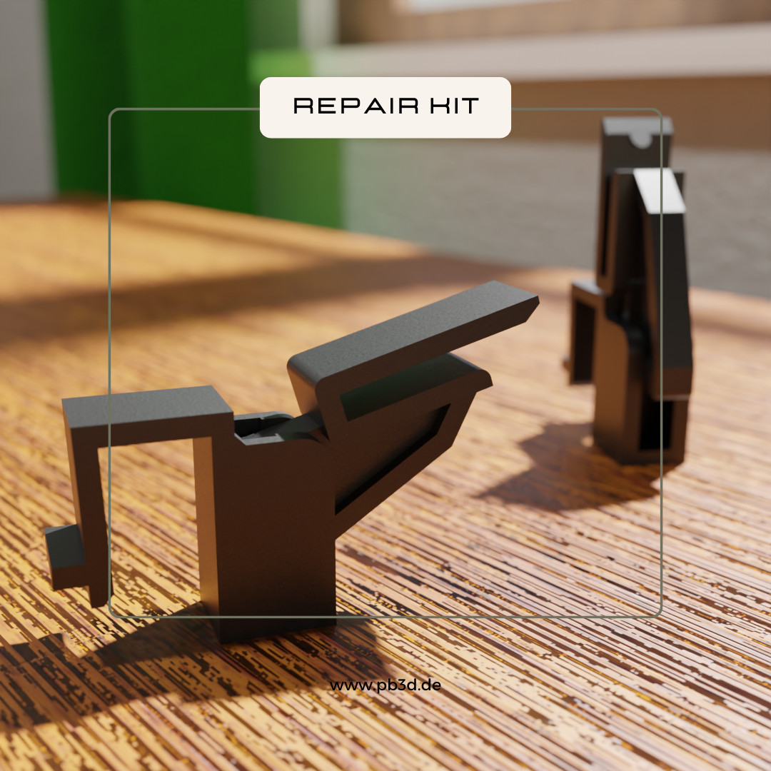 Pair of Hinges for Thorens TD-160, 165, 166, 145, 146. Optimized Version!