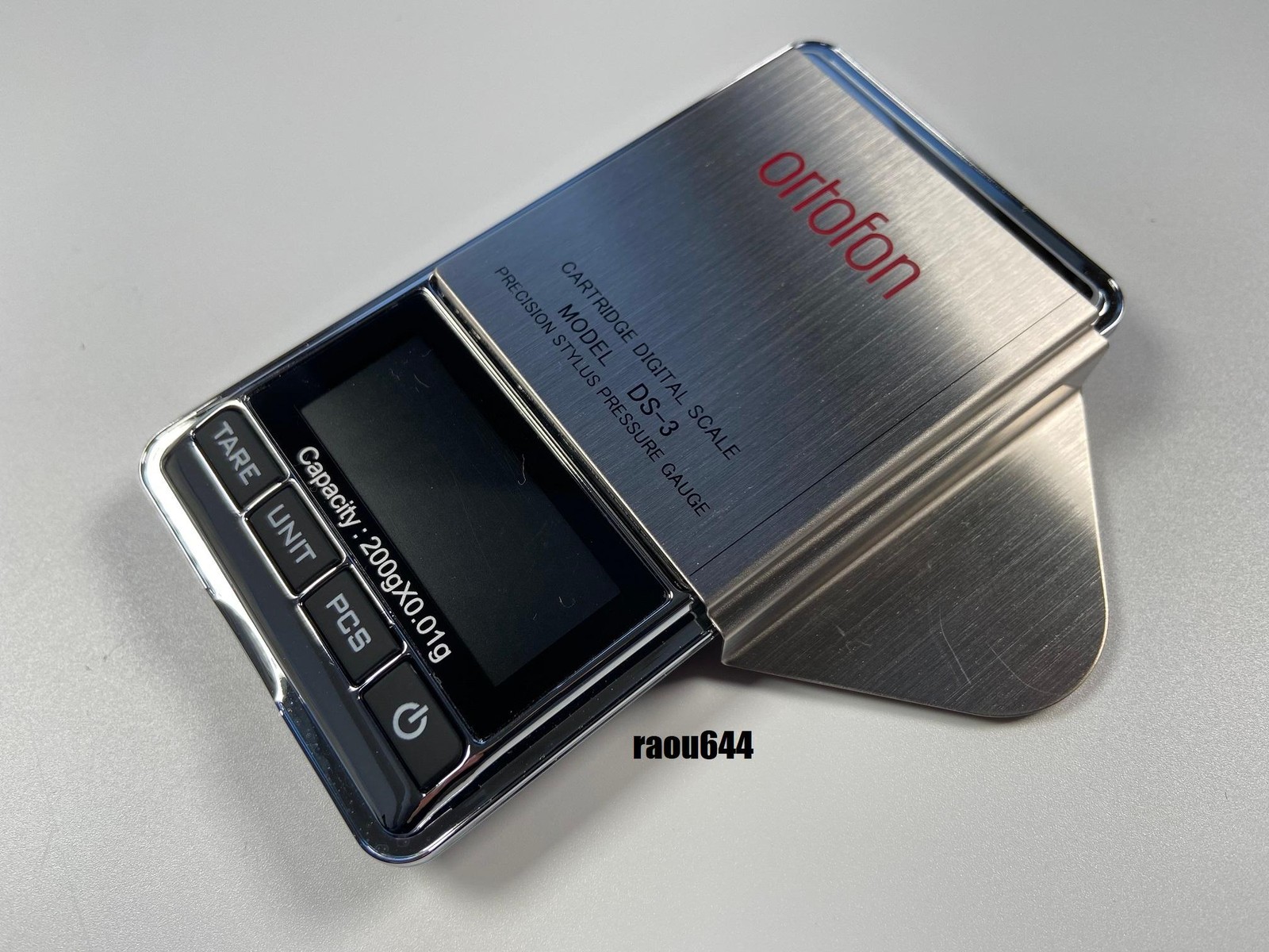 Ortofon DS-3 Digital Stylus Tracking Force Pressure Gauge Scale from JAPAN