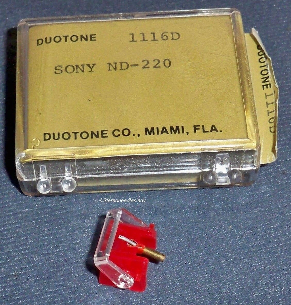 STYLUS NEEDLE FOR SONY ND-220 220G fits SONY VL20 G QUALITY DUOTONE