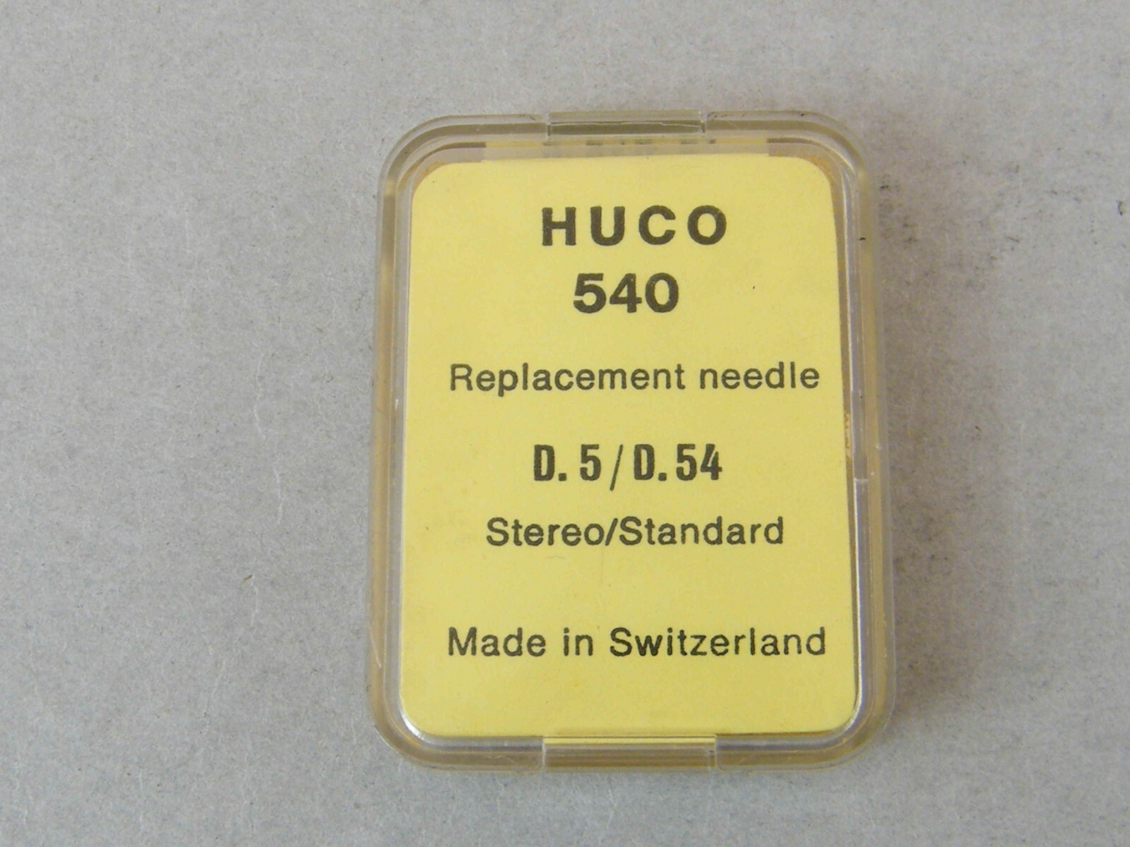 PUNTINA PER GIRADISCHI HUCO 540 PER D.5 D.54