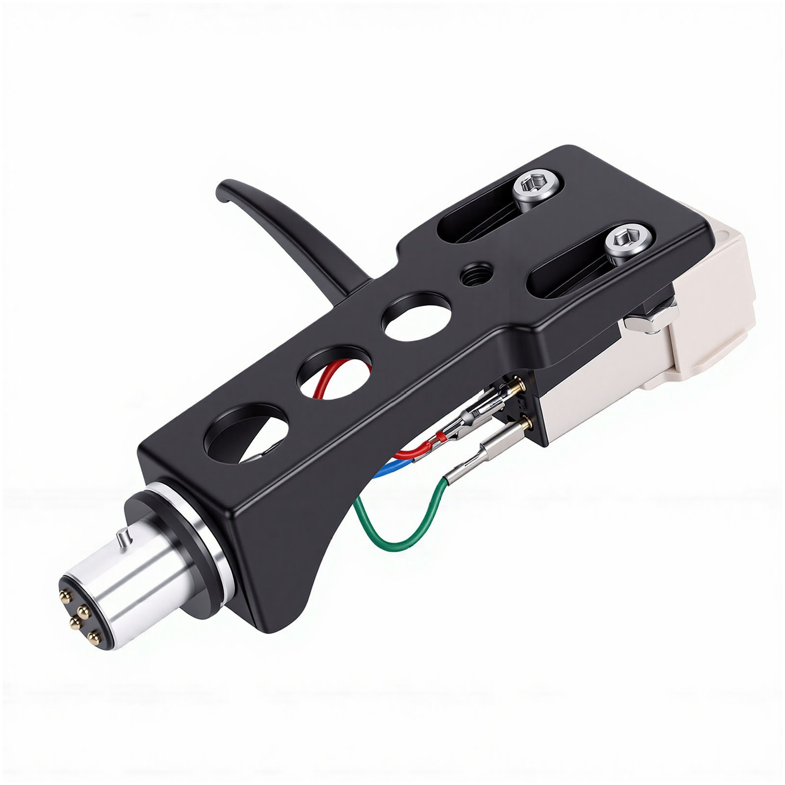 Black Headshell Replacement For SL D1 Magnetic Cartridge Needle For Home En OJWZ
