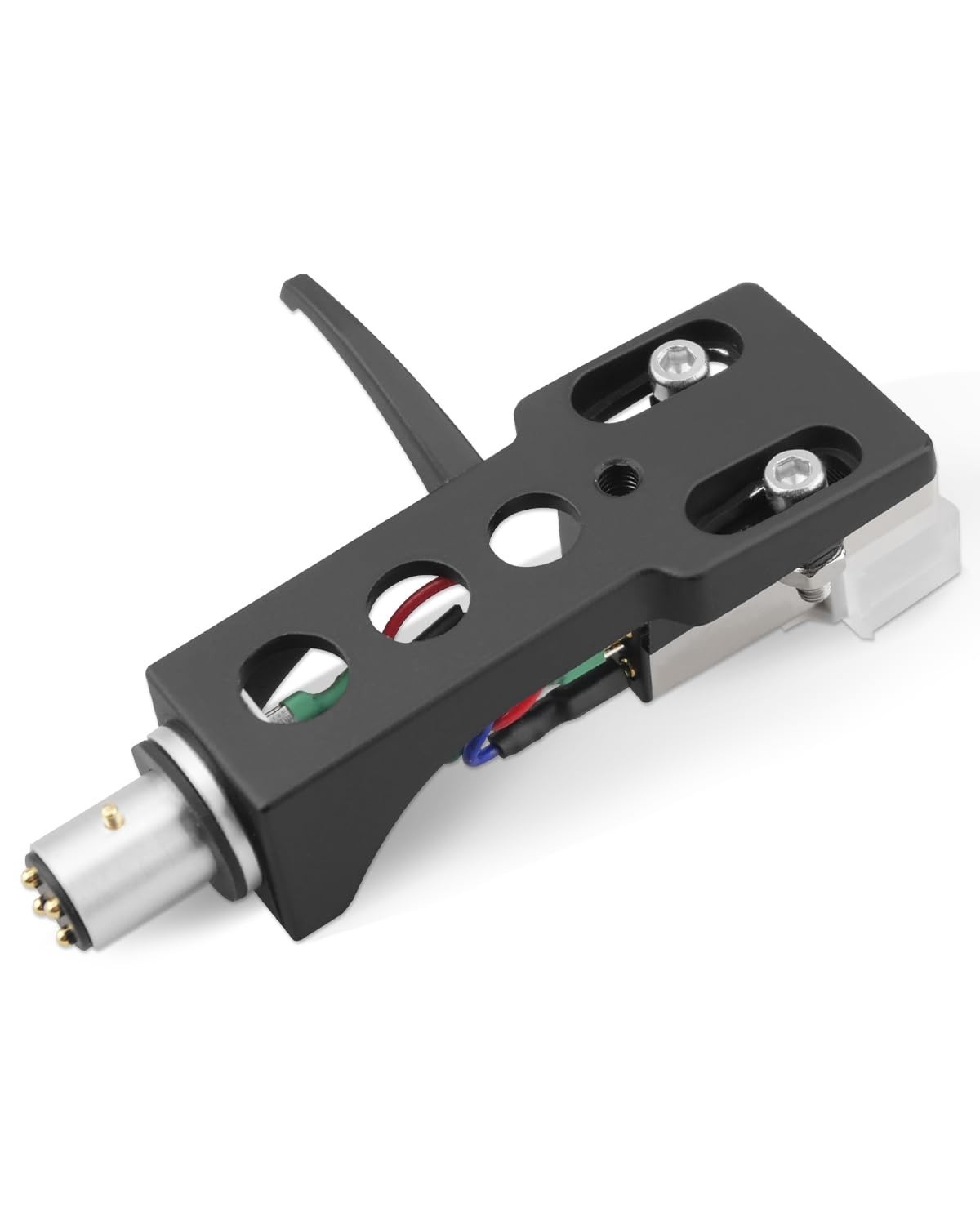 Universal Black Headshell & AT-3600L Magnetic Cartridge Stylus for Technics Turn