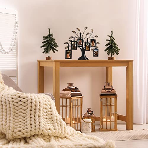 Americanflat Family Tree Picture Frame – Includes 6 Six 2×3 Frames, Black