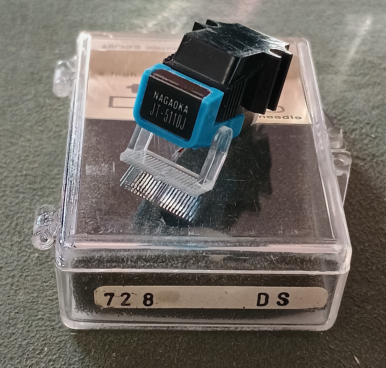 Nagaoka JT-511dj Head with Original Tip New, NOS,.
