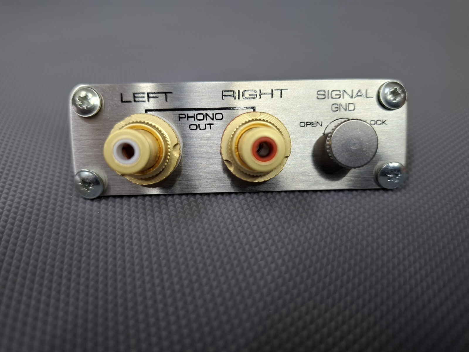 Signal panel RCA for turntable HIGH QUALITY