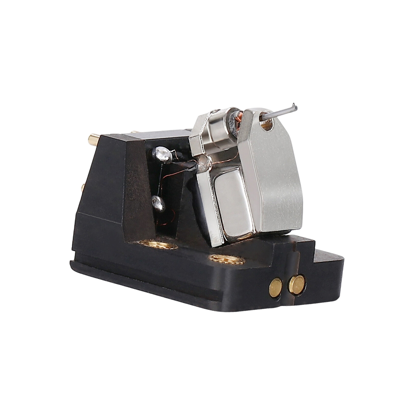 Moving Coil MC Cartridge super elliptical diamond stylus solid wood hand made