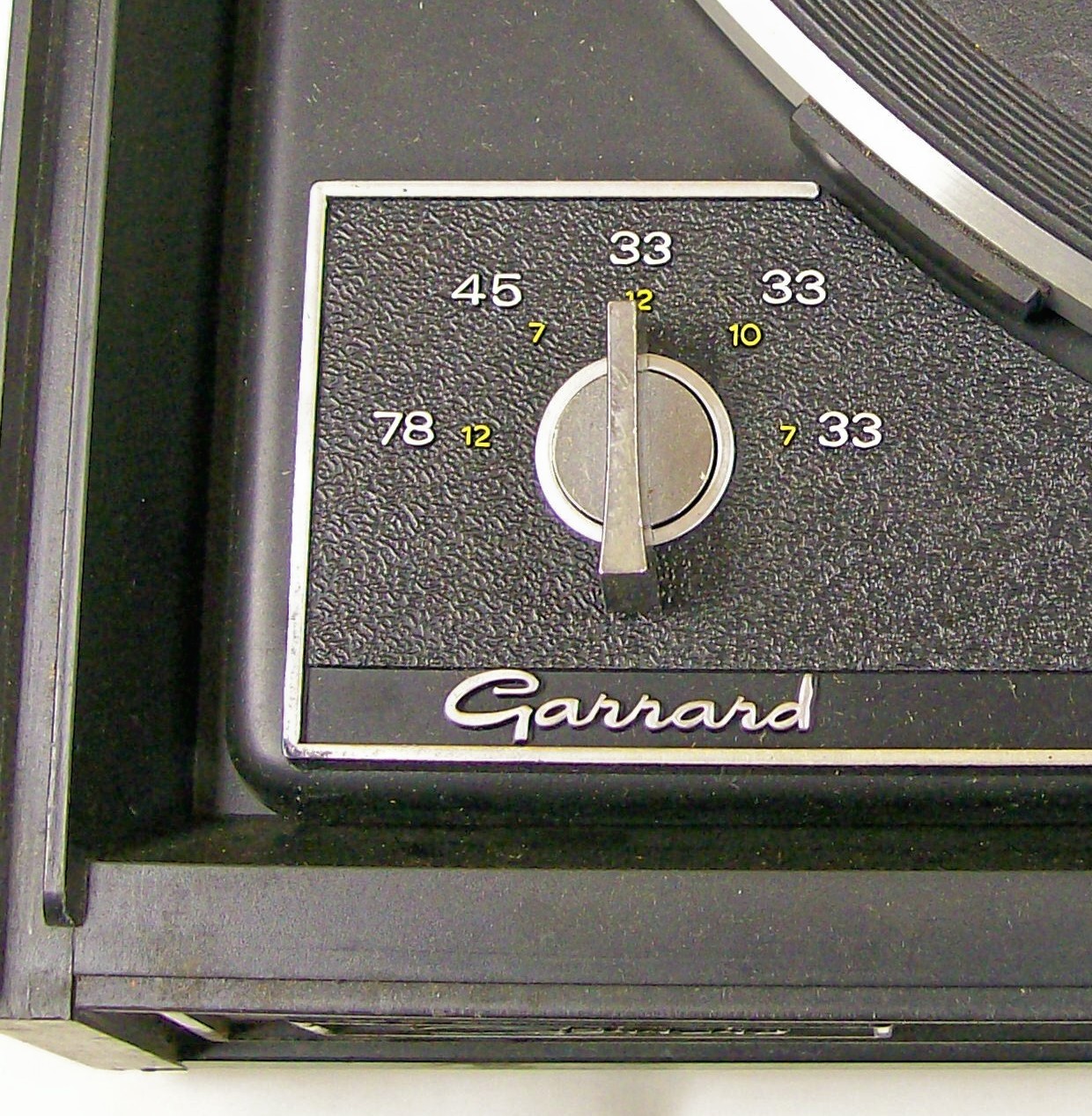 GARRARD TURNTABLE PART ** NEW** SPEED KNOB FOR SLX-3, 72-B, 75, 75-B, 95 & 95B