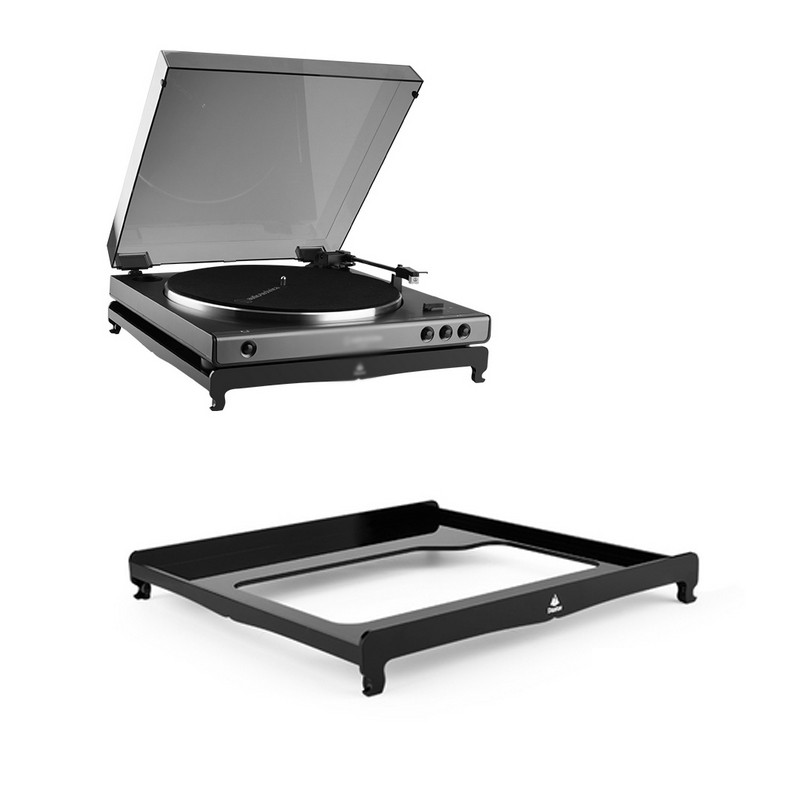 For Audio-Technica AT-LP60XBT-BK Classical Desktop Vinyl Record Player Stand