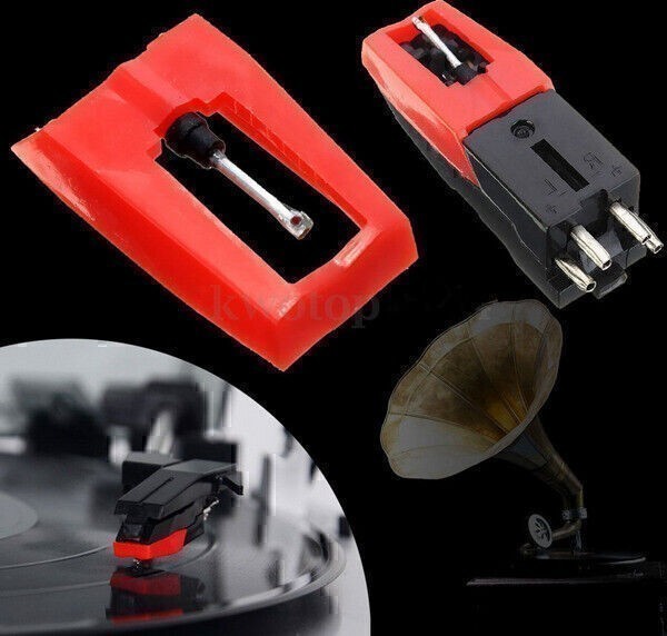New Turntable Diamond Stylus Needle for LP Record Player Phono Ceramic Cartridge