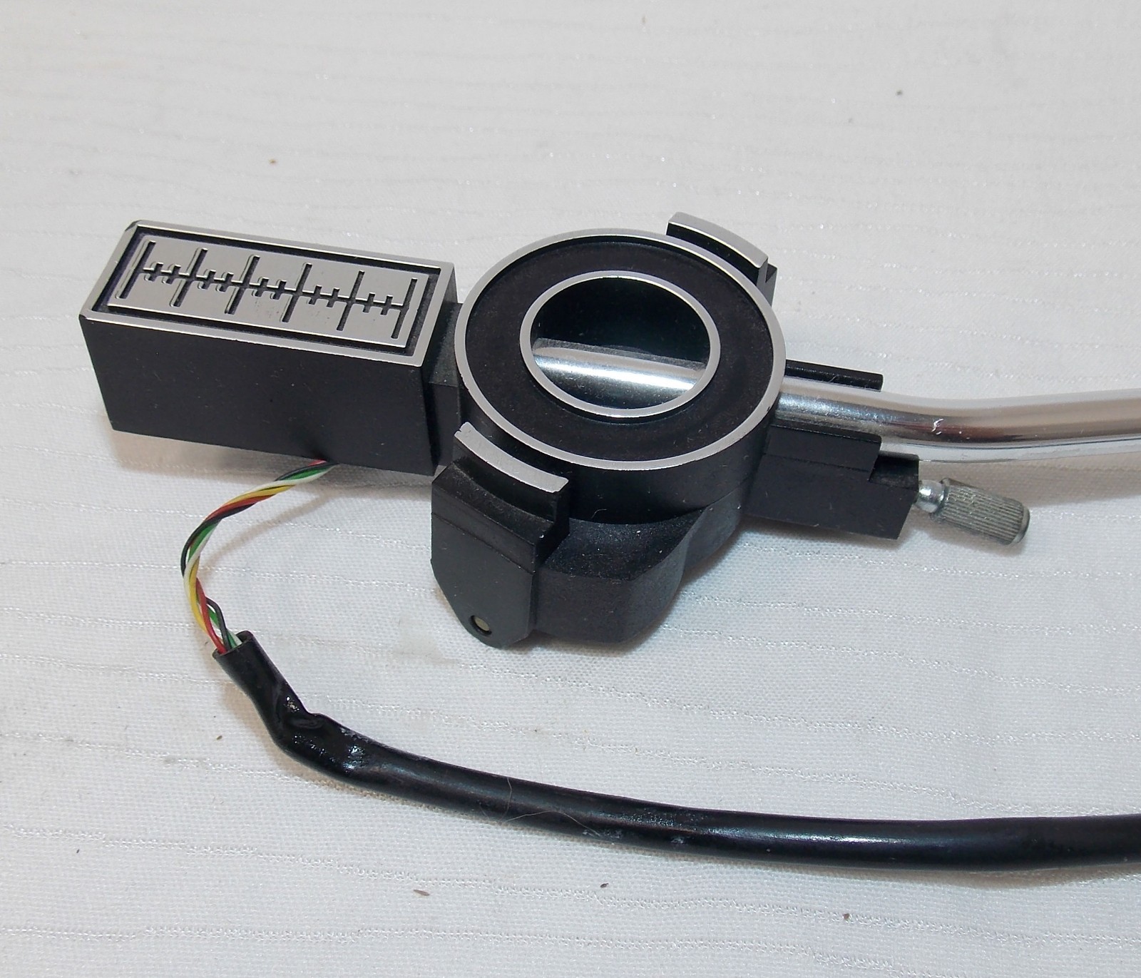 “S” Tonearm w/Headshell &Wires for BSR Chassis C198 Record Changer Turntable