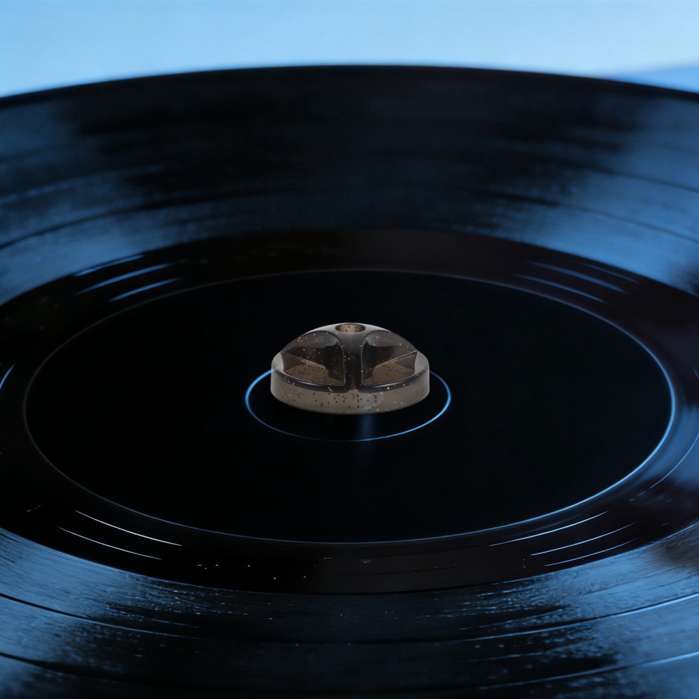 Record Adapter Insert: Vinyls Player Spindle Adapter – Player Centering