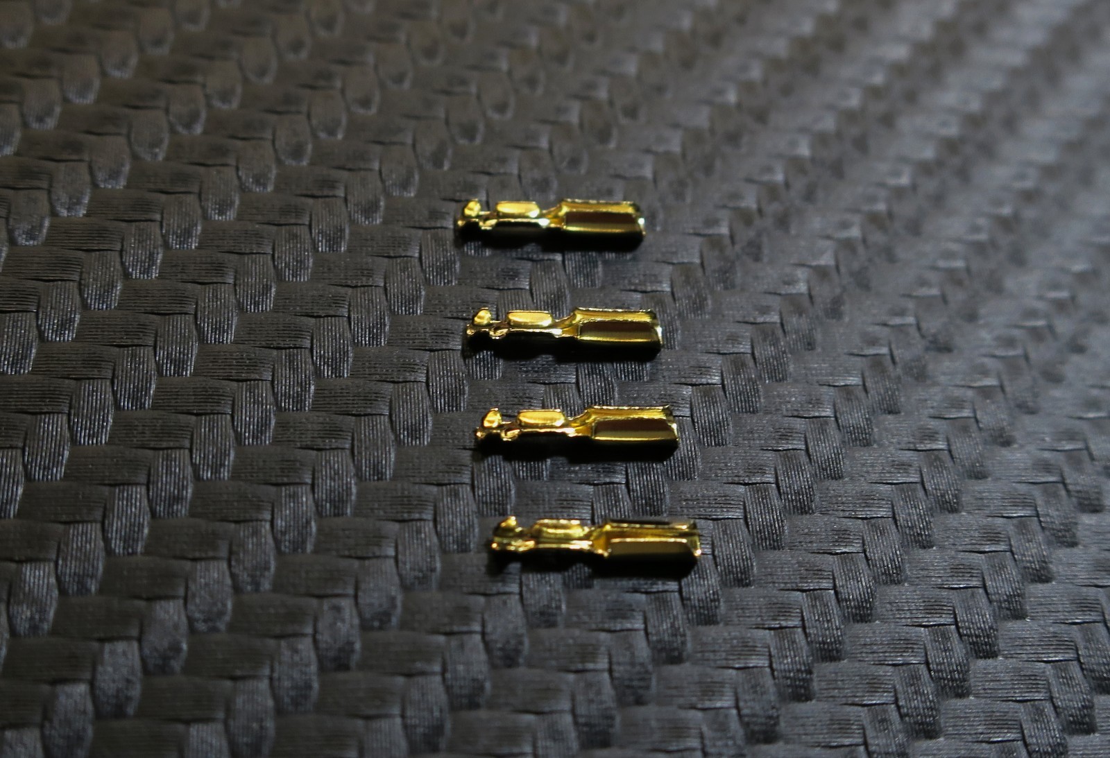 High Quality 24K Gold Plated Connector Clips for Phono Cartridge Pins