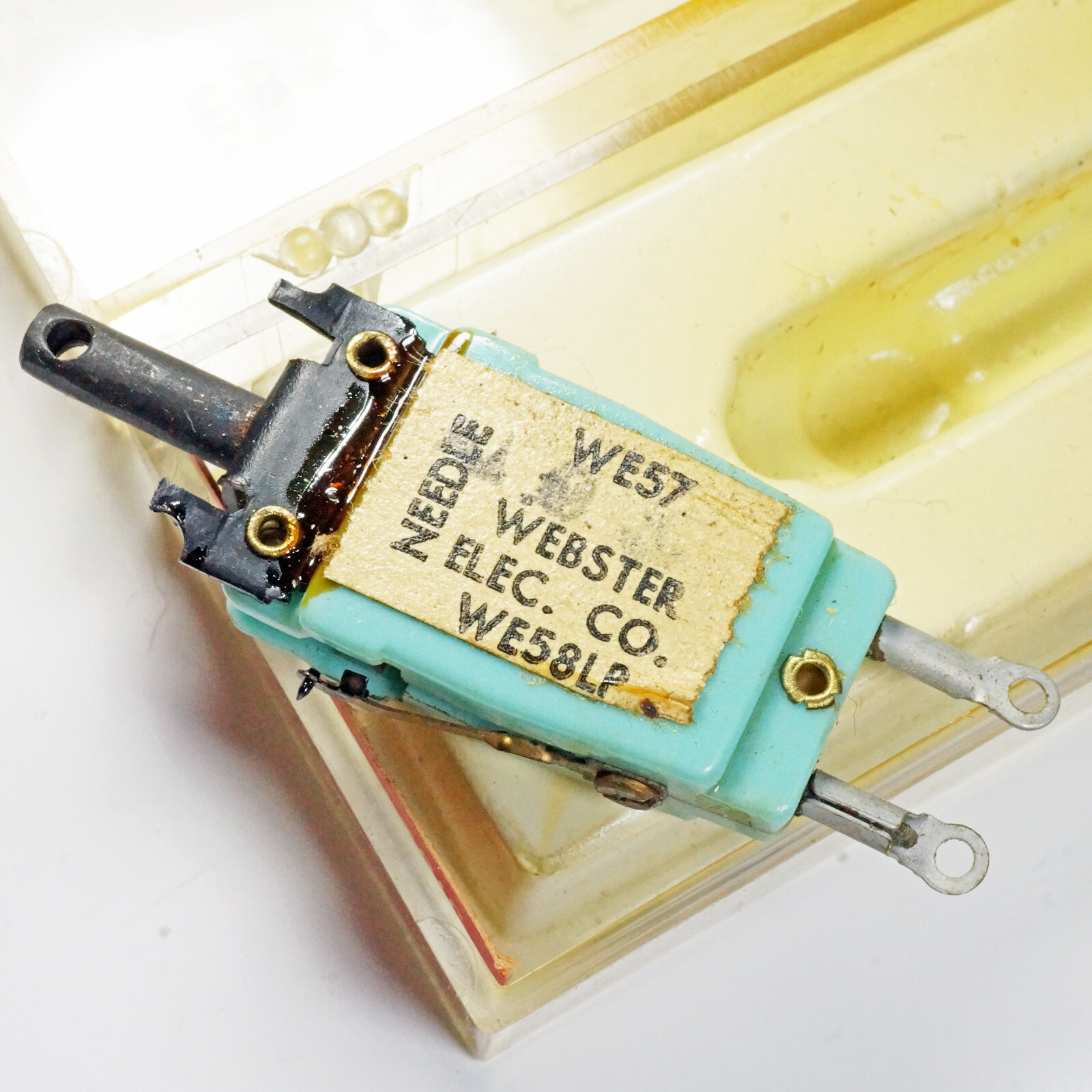 NOS Tested Webster Electric A103 Cartridge & Needle for Ronette TO2840V Mono