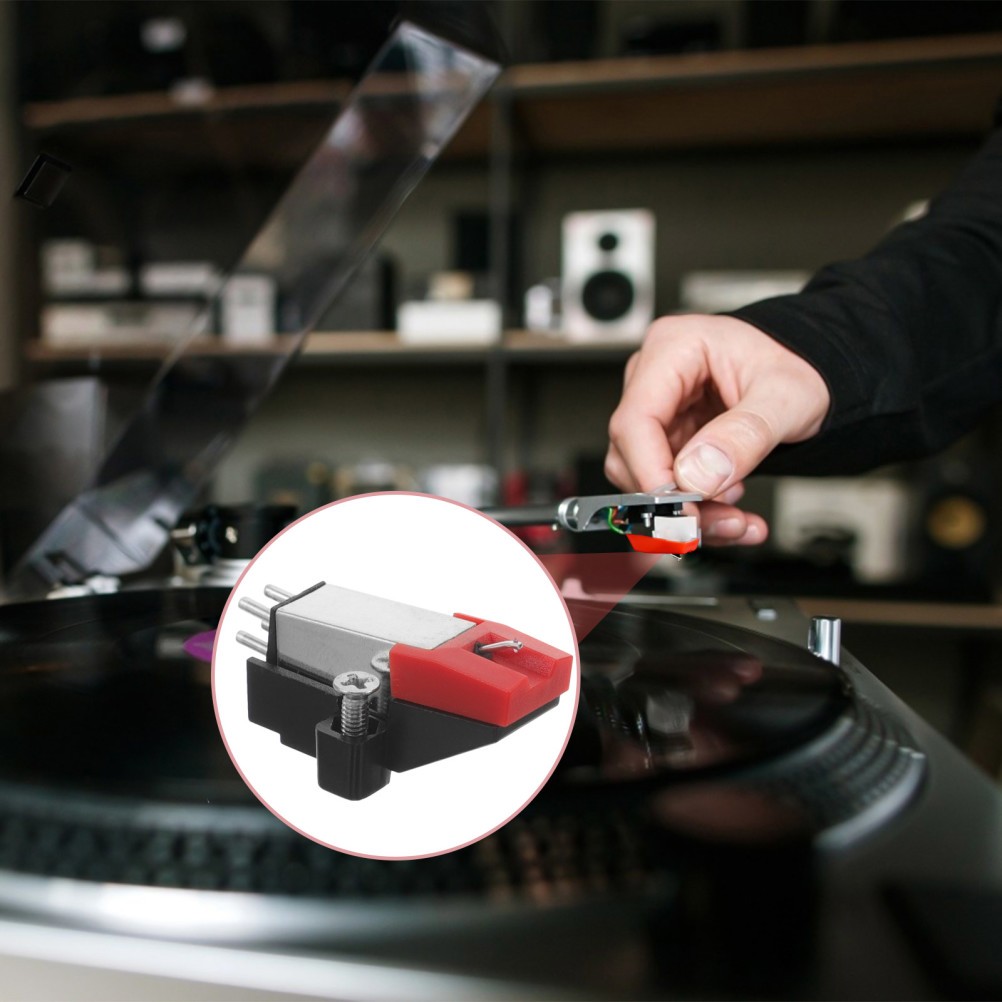 Home Use Phonograph Stylus Needle Durable ABS Metal Stylish Color Options