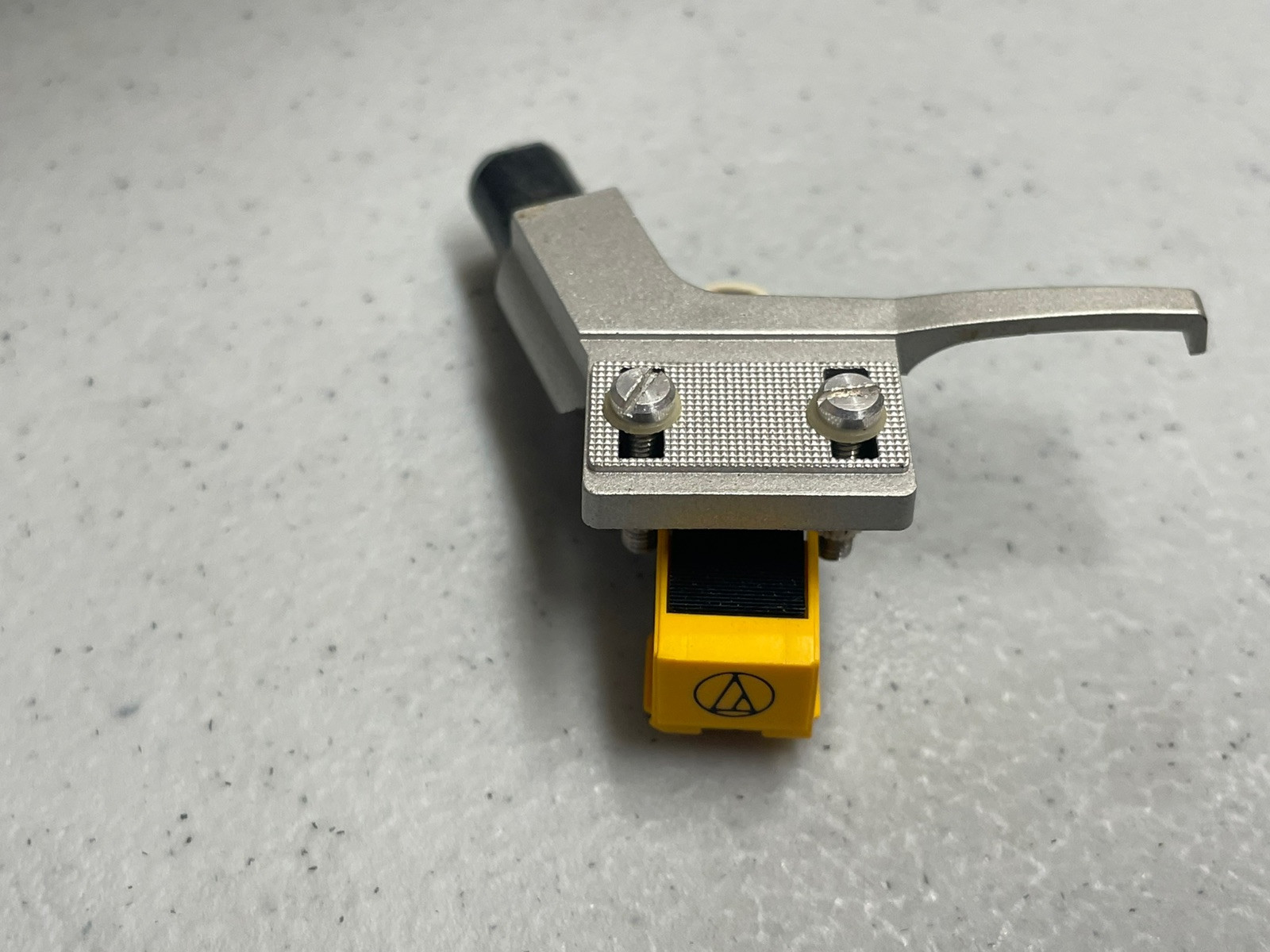 ADC Type Headshell For Straight Tonearms , Silver Audio Technica Cartridge