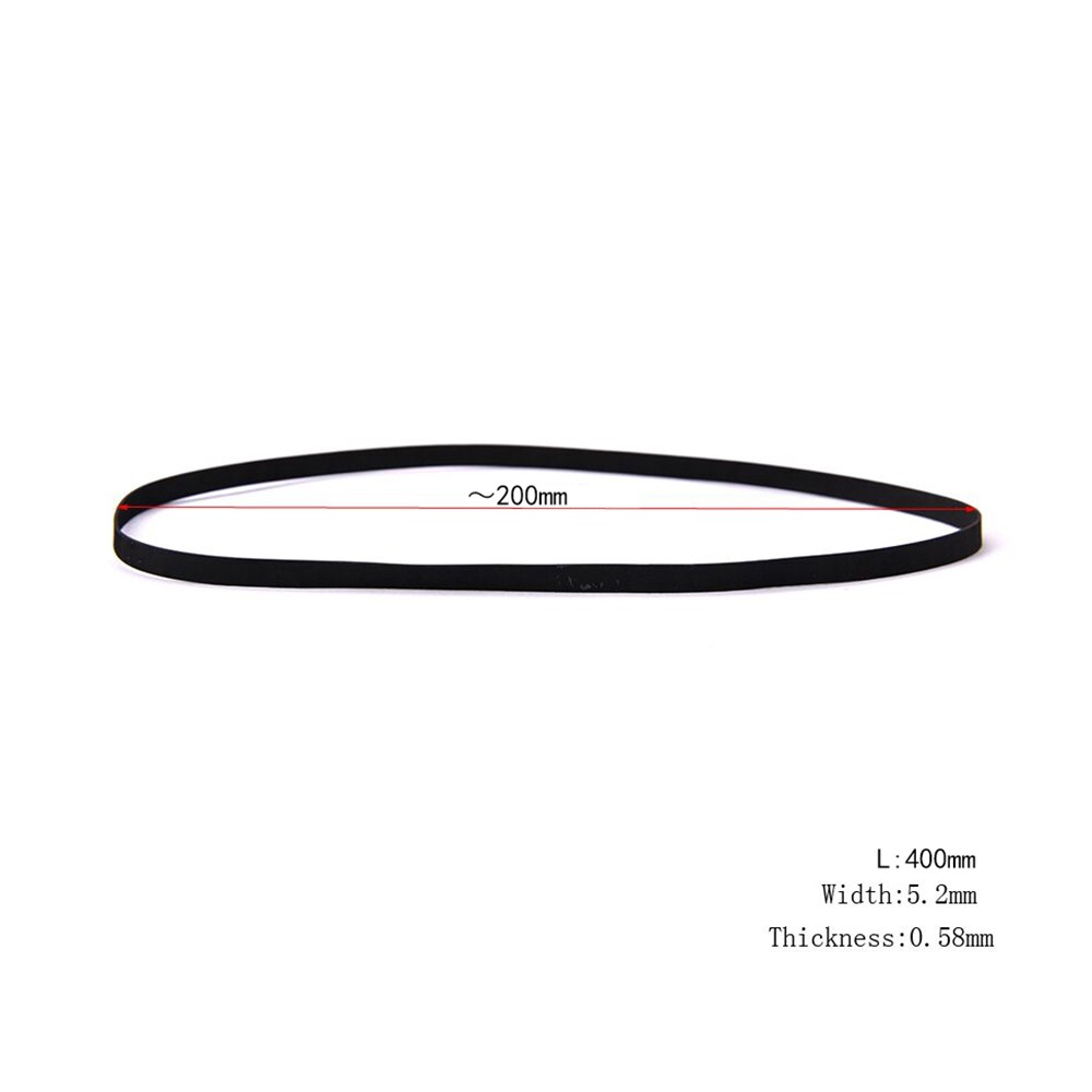 Rubber Turntable Belt Replacement For Retro Phonograph Record Player C9I9