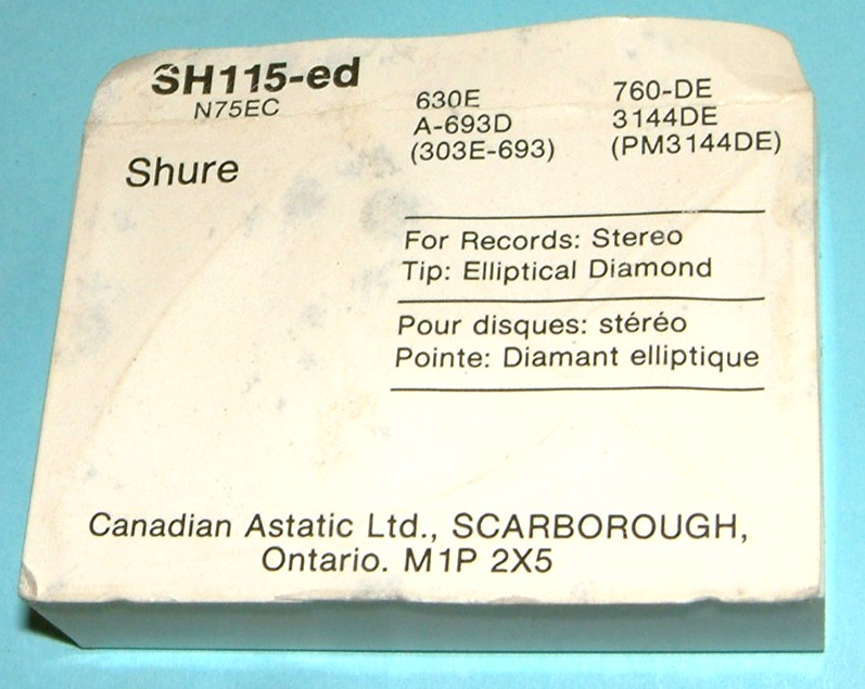 Stereo NEEDLE Stylus SH115-ed for Shure N75-EC M75E, PM3144DE N941-ed 760-DE