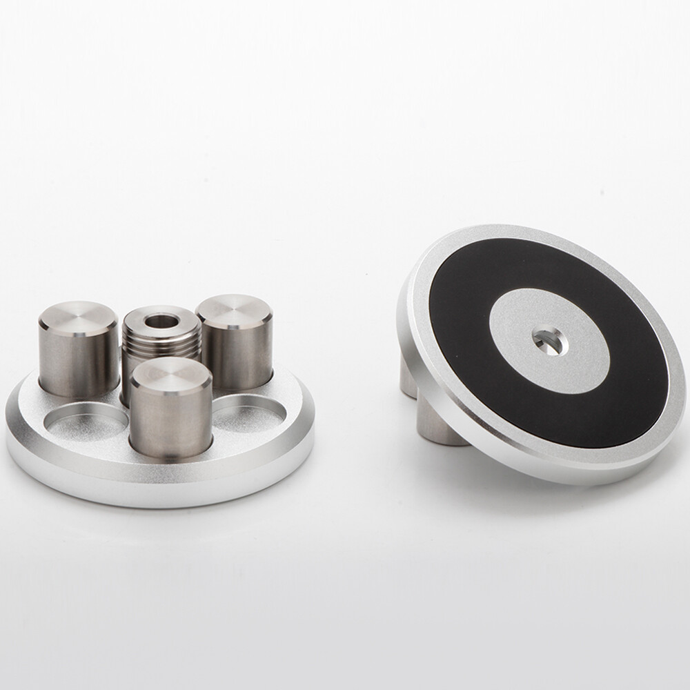 Turntable Disc Vinyl Weight Stabilizer Adjustable Record Clamp Vibration Reducer