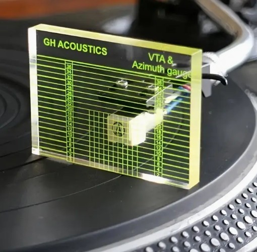 Vinylnerds VTA Azimuth Tonearm Alignment Gauge Acrylic