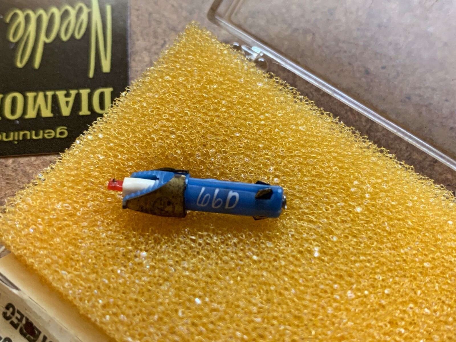 VINTAGE TRANSCRIBER GENUINE DIAMOND NEEDLE PS-6 FOR ELECTRO VOICE 66 SERIES NOS