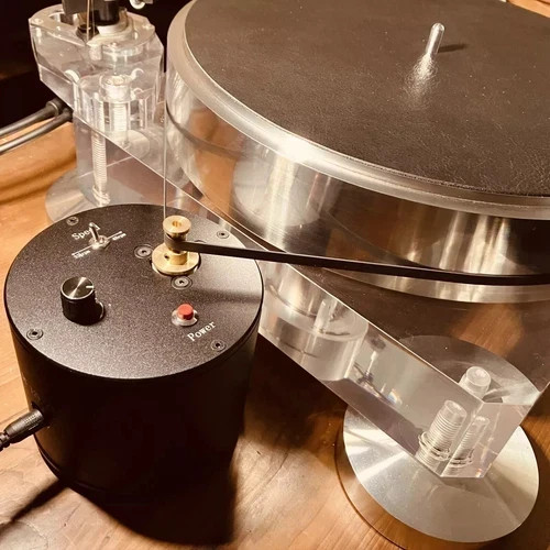 turntable motor adjust speed aluminium alloy body Silver color MK3