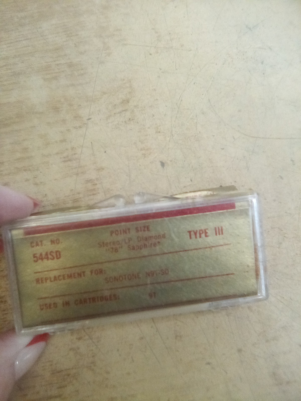 Recoton Type III 544SD Replacement Needle For Sonotone N9T-SD