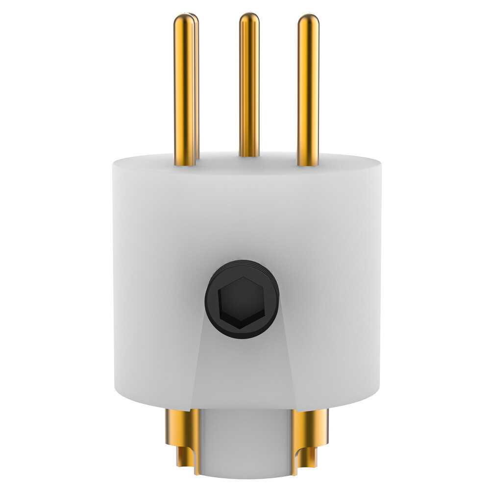 hifi Pure Copper DIN Gold plated plug Turntable tonearm 5pin male DIN connector