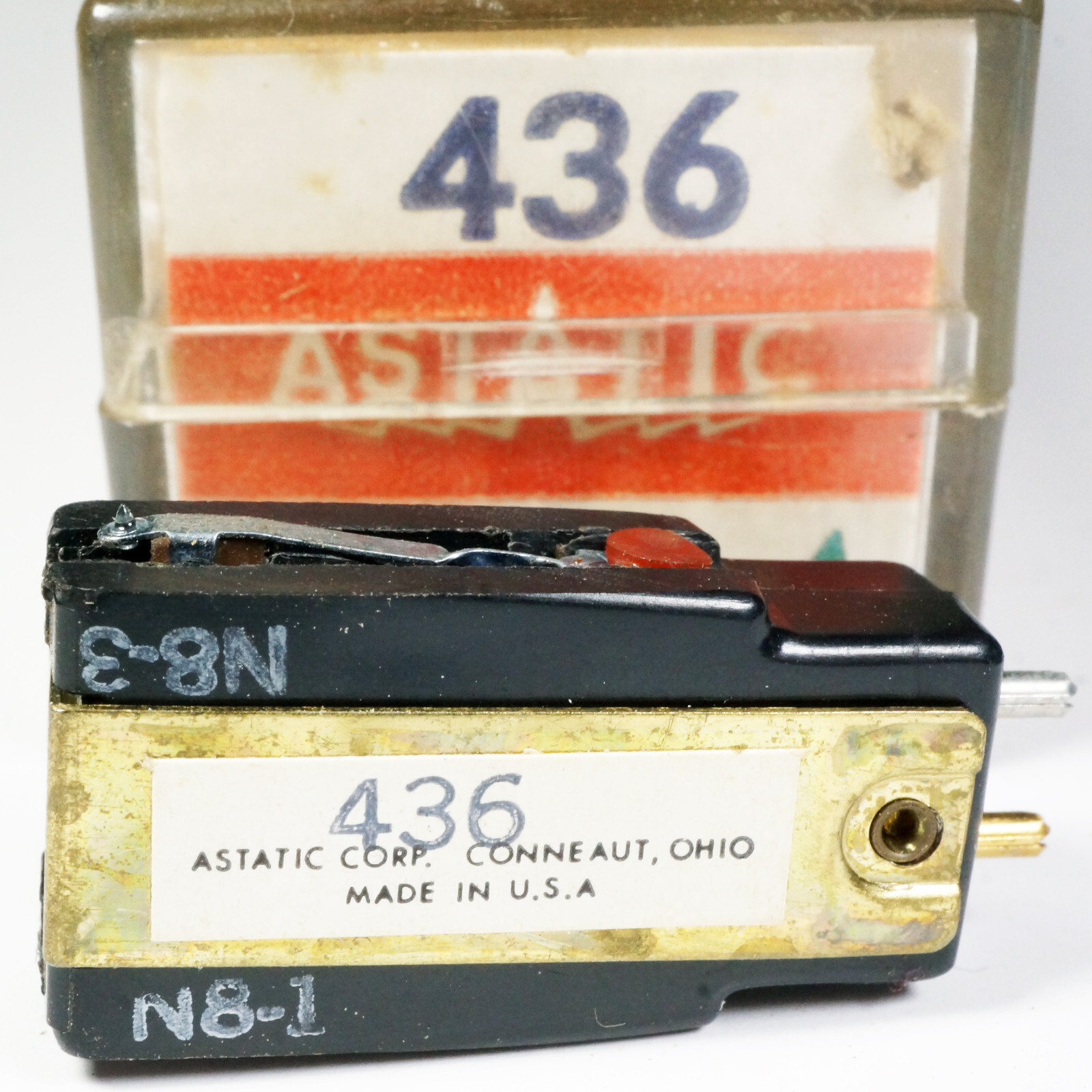 NOS Tested Astatic 436 Cartridge for Webster B2 B200 B200X B206 Webcor 211P560