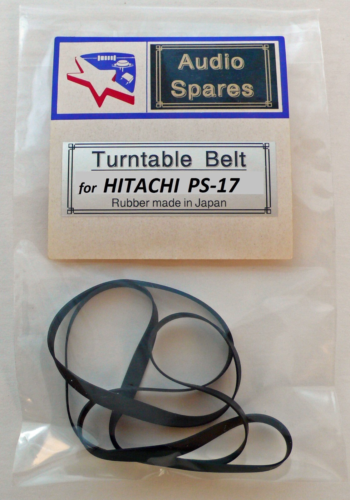 Turntable Belt for Hitachi Turntable Model PS-17