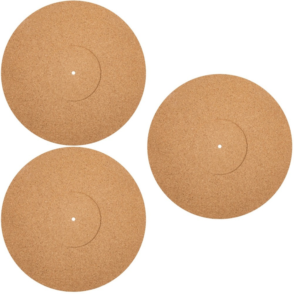 3 Pieces Turntables for Vinyl Records Cushions Placemats Player Slip